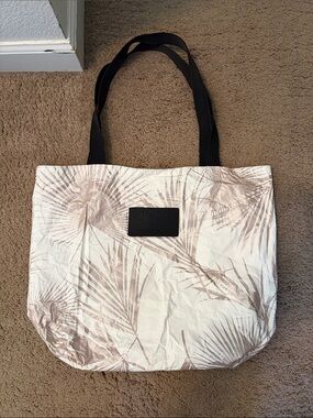 ALOHA Collection Reversible Tote - Day Palms Rose Gold